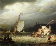 unknow artist Seascape, boats, ships and warships.64 oil painting reproduction